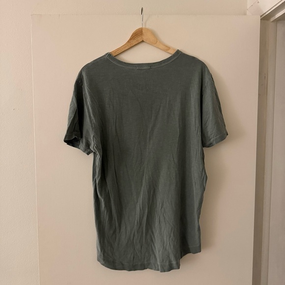 Buck Mason Slub Curved Hem t-shirt - Picture 2 of 2